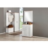 Landscape GARDEROBNA KLOP bela, barve macesna, hrast san remo | Shoptok.si