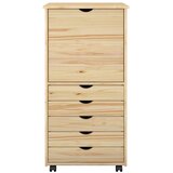  Mobilni ormar Smeđa 53 x 39 x 103 cm Čvrsto borovo drvo | shoptok.hr