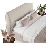 Maison de Rêve Bež tapecirani bračni krevet s prostorom za odlaganje 180x200 cm Draco – | shoptok.hr