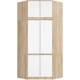 kotni kabinet s ploščo S100 sonoma hrast / bela, (21713802)