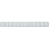  Gabion s žicom debljine 3,5 mm i mrežom 5x5 cm 1200x100x100 cm Slike
