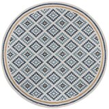 Flair Rugs Žuti /plavi okrugao unutarnji i vanjski tepih ø 160 cm Zia Trellis – Cijene