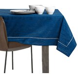 AmeliaHome Stolnjak Vesta s man&amp;scaron;etom i obrubom 140x240 cm, indigo Slike