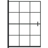 Pregrada za tuš ESG 100 x 140 cm crna | shoptok.hr