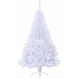  Umjetno božićno drvce s stalakom Bijelo 150 cm PVC i čelik | shoptok.hr