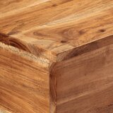  Konzolni stol 110 x 30 x 75 cm masivno drvo bagrema i željezo | Eponuda.com