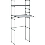  Polica za perilicu rublja 77 x 52 x 192 cm aluminijska | shoptok.hr