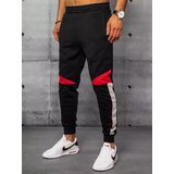 DStreet Spodnie męskie dresowe czarne | Shoptok.si