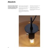  Redo 01-1619 - Luster na kablu ABSOLUTE 1xE27/42W/230V siva | Eponuda.com