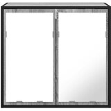  Kupaonski ormarić s ogledalom sivi Sonoma 65x20x60 cm | shoptok.hr