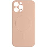 AVIZAR Ovitek Magsafe za iPhone 12 Pro Max, silikonski, fleksibilen notranji mehak ovitek Mag Cover - roza, (20714902) Cene