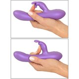 Sweet Smile Rabbit vibrator Smile Flexible vibrator - Metalic (R5403391) | Shoptok.si