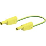 Stäubli SLK-4N-S25 merilni vod 50 cm rumena\, zelena 1 kos, (20520662) u