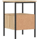  Noćni ormarići 2 kom boja hrasta 34x36x50 cm konstruirano drvo | shoptok.hr