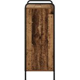  Ormar za cipele 76 x 36 5 x 93 cm Konstruirano drvo Staro drvo - Staro drvo 76 x 36 5 x 93 cm 4 etaže s vratima | shoptok.hr