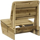  Vrtne stolice 2 kom 60x64x70,5 cm od impregnirane borovine | shoptok.hr