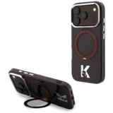  maska karl lagerfeld iml ring stand 360 kameo metal magsafe za iphone 17 pro/ 18 pro burgundy Cene