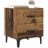 Ormarić za krevet s ladicama Staro drvo 40 x 35 x 47,5 cm | shoptok.hr