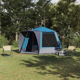 Kamping šator Kabina Plava 420 x 420 x 227 cm Poliester | Eponuda.ba