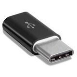 Univerzal adapter microusb na type c - črn Cene