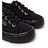 Kesi Openwork Sneakers Big Star JJ374011 Black | Shoptok.si