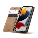 Spacecase OVITEK DENARNICA ZA IPHONE 13 MINI USNJEN OVITEK RJAV, (21962305) | Shoptok.si