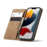 OVITEK DENARNICA ZA IPHONE 13 MINI USNJEN OVITEK RJAV, (21962305)