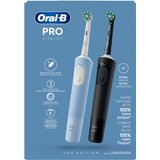Oral-b Vitality Pro D103 Duo Crna/Plava Elektricna cetkica | shoptok.hr