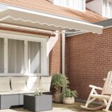 vidaXL tenda za okvir 2.5 m Bež 2.3x0.2 m | shoptok.hr