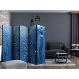  Paravan u 5 dijelova - Water drops on blue glass II [Room Dividers] 225x172 | shoptok.hr