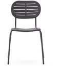 Kave Home Temno siv kovinski vrtni stol Brai – | Shoptok.si