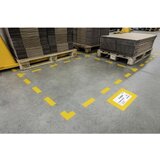 Durable talna oznaka okvir A5, odstranljiva rumena, 10 kos | Shoptok.si