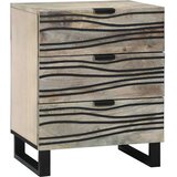  Noćni ormar Bijela 50 x 33 x 62 cm Konstruirano drvo | shoptok.hr