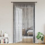  Zavjese od špage 2 kom antracit boje 100x250 cm | shoptok.hr