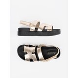 GOODIN Classic platform sandals gold | Shoptok.si