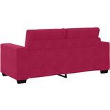  Dvosjed, sofa, vino crvena, 180x77x82 cm, baršun | shoptok.hr
