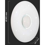  LED prigušiva stropna svetiljka LED/40W/230V 3000/4000/6500K + daljinski upravljač | Eponuda.com