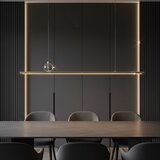 Toolight Viseća LED lampa APP1778-CP Brush Gold | shoptok.hr