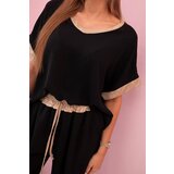Kesi Włoski Viscose set with golden trim black | shoptok.hr