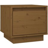 Furnova Nočna omarica medeno rjava 35x34x32 cm trdna borovina, (21927928) | Shoptok.si