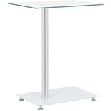 Furnova Mizica U-oblike prozorna 45x30x58 cm kaljeno steklo, (21915520) Cene