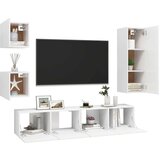  5-dijelni set TV ormarića bijeli od iverice | shoptok.hr