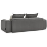 Bobochic Paris Siva sofa od imitacije kože 260 cm Boheme – | shoptok.hr