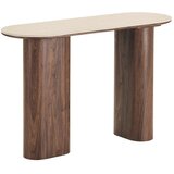 House Nordic Bež/tamno smeđi pomoćni stol s keramičkom daskom 40x120 cm Delphi – Cijene