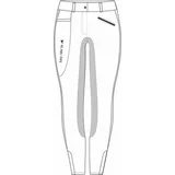 Eurostar Otroške jahalne hlače FullGrip ERJoy, white - 140