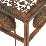  3-dijelni set stalaka za biljke od metala starinski stil boja hrđe | shoptok.hr