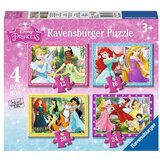 Ravensburger puzzle (slagalice) - Diznijeve princeze, 4 u 1 RA07397 Cene