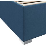  Krevetna konstrukcija s madracem Plava 80 x 200 cm tkanina | shoptok.hr