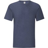 Fruit Of The Loom Navy blue Iconic combed cotton t-shirt Cene