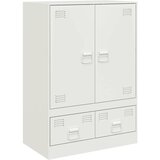 Furnova Visoka omarica bela 67x39x95 cm jeklo, (21949942) | Shoptok.si